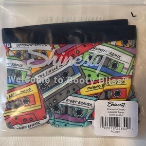 Shinesty Women's Cheeky Cassette Tapes Panties - Multicolor